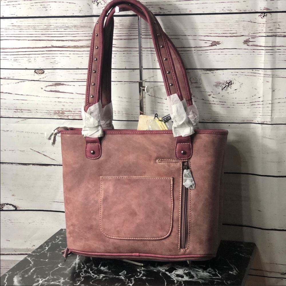 Montana West Concealed Carry Fringe Shoulder Bag - Picture 3 of 5